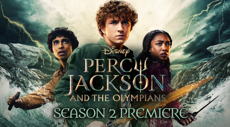 Percy Jackson and the Olympians season 2 banner