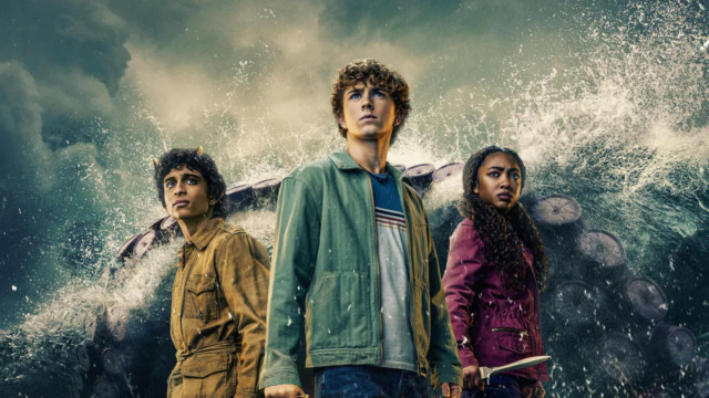 Grover, Percy & Annabeth in 'Percy Jackson and the Olympians' Season 2
