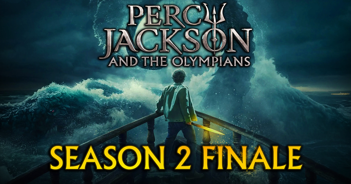 Percy Jackson and the Olympians season 2 review banner