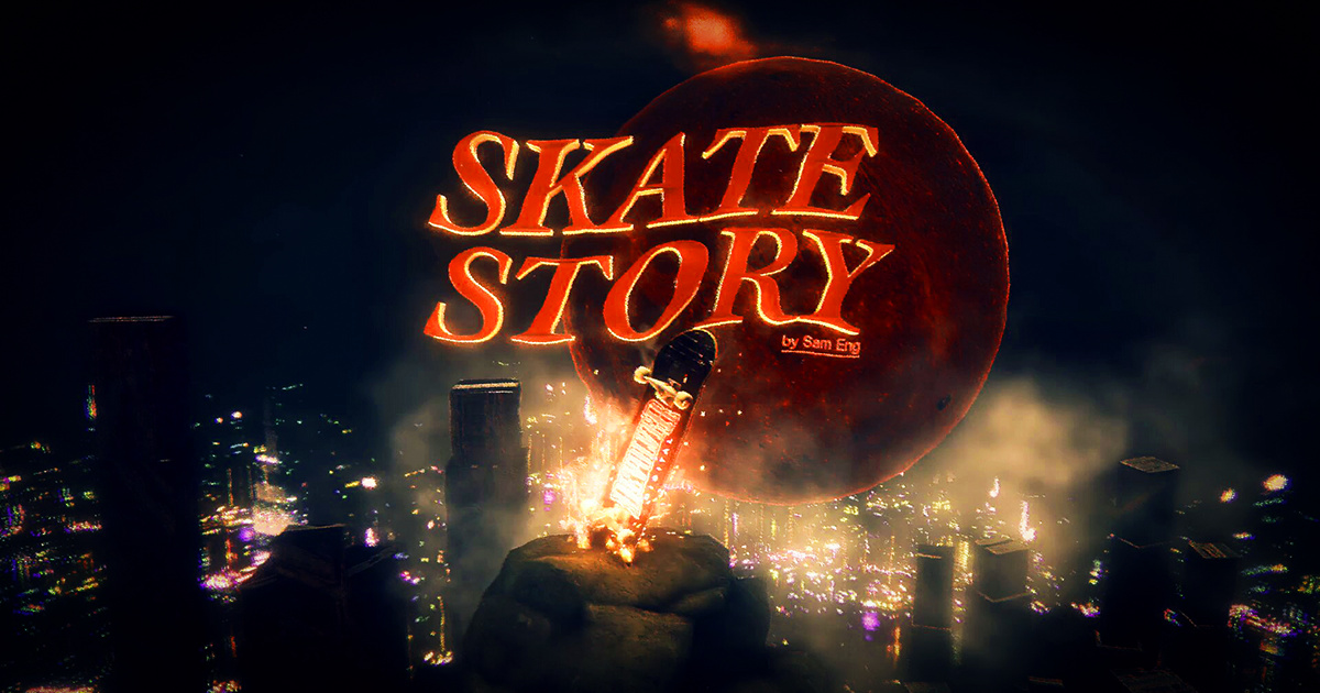 Skate Story game review banner