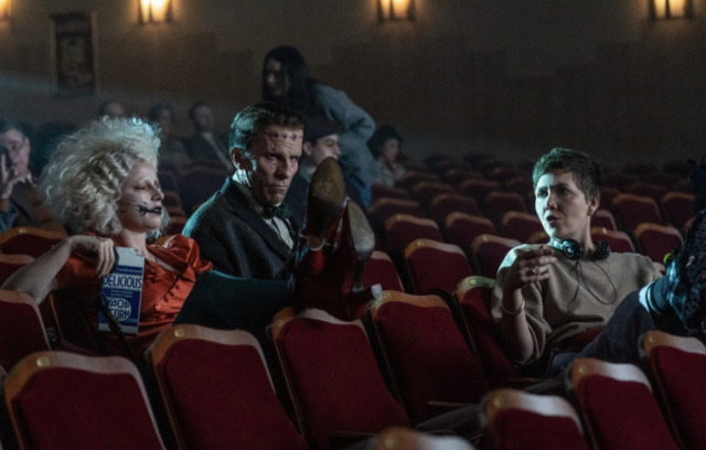 Jessie Buckley Christian Bale and Maggie Gyllenhaal , The Bride