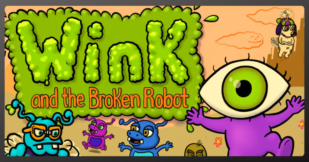 wink and the broken robot game-review
