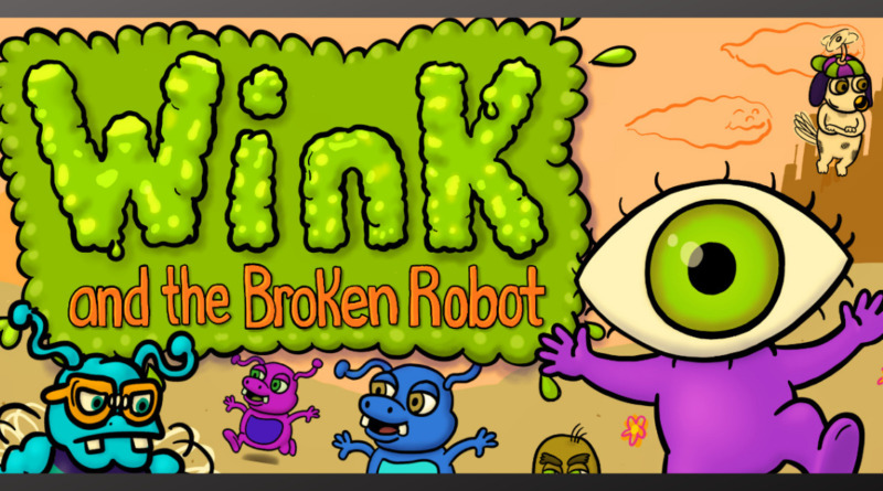 wink and the broken robot game-review