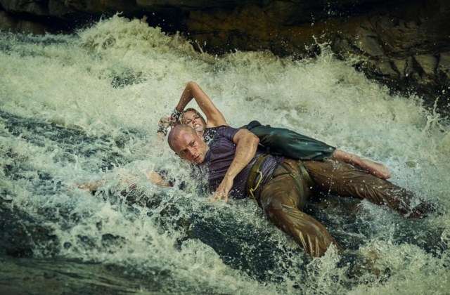 Apex movie Taron Egerton and Charlize Theron