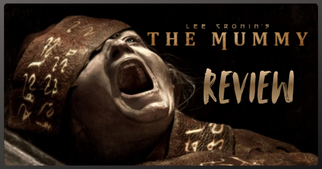 Lee Cronin's The Mummy movie review banner
