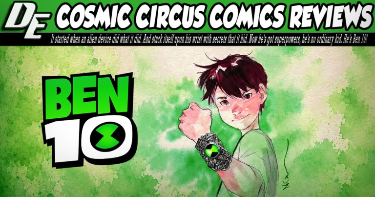 Ben 10 comic book review banner