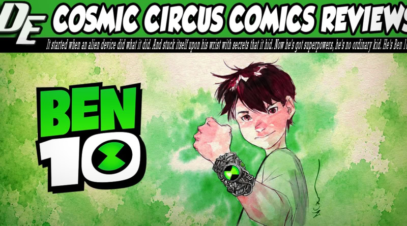 Ben 10 comic book review banner
