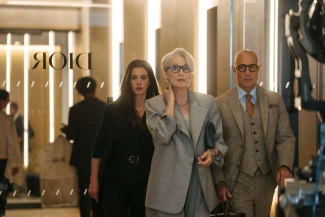 Three main characters in Devil Wears Prada 2 