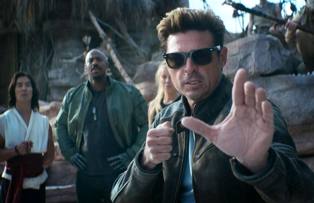 Karl Urban and cast in Mortal Kombat II