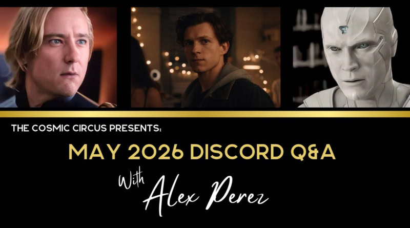 Spider-Man Brand New Day, Vision, Sentry banner for Alex Perez Q&A May 2026 #3