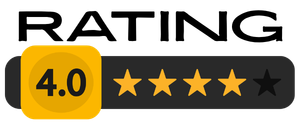 4 stars out of 5 rating for a review of a movie, tv show, game or book