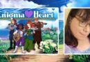 Enigma Heart game animated characters with image of Clarissa Toney game developer of Hadrosaurus Software