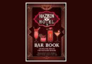 A colorful bar book cover featuring cocktails and vintage design elements for The Cosmic Circus.
