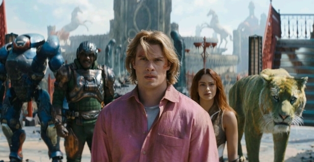Still from the 2026 film Masters of the Universe starring Nicholas Galitzine