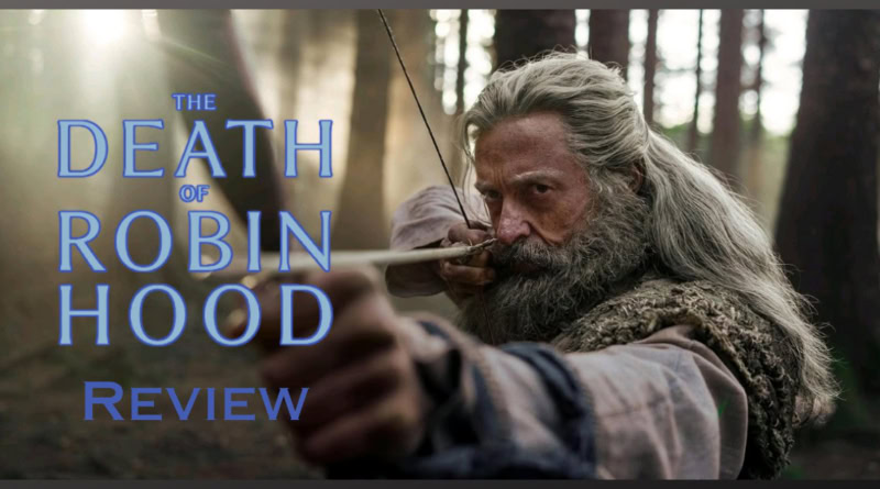 Hugh Jackman in The Death of Robin Hood movie review banner