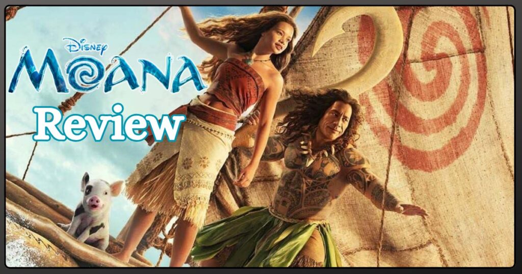 Moana (2026) Live action movie review banner