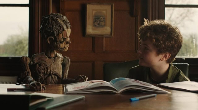 Pinocchio & Cameron Bell in a scene from Pinocchio Unstrung