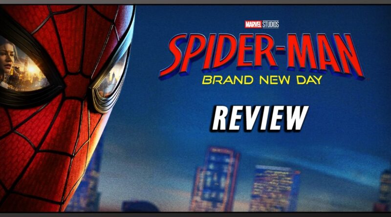 movie review banner for Spider-Man: Brand New Day