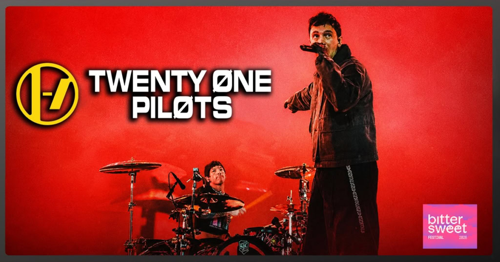 Twenty One Pilots BitterSweet Festival 2026 banner