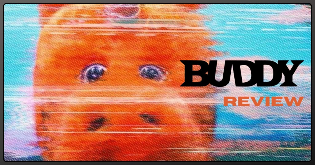 Buddy movie review banner (2026 film)
