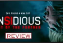 Review of 'Insidious: Out of the Further' horror movie poster.