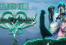 Reading guide for Kingdom Hearts χ X with characters in a fantasy landscape.