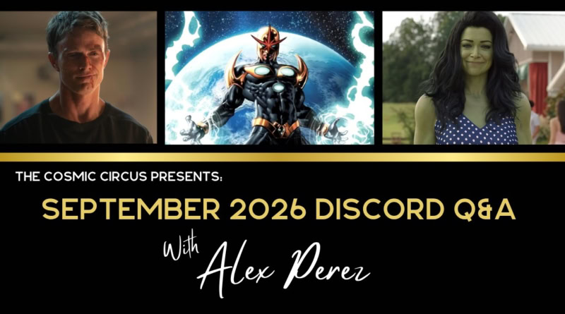 Marvel Studios Q&A with Alex Perez featuring She-Hulk, Daredevil Born again and Nova characters
