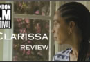 Clarissa movie review banner, with BFI London Film Festival