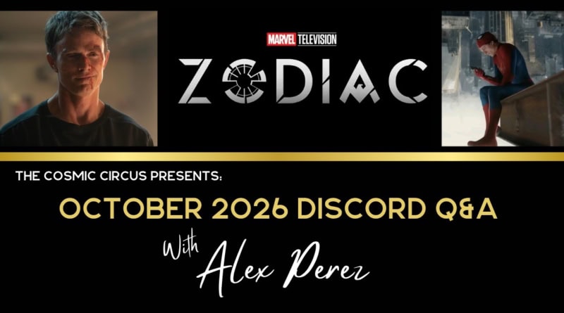 Marvel Studios Q&A with Alex Perez for October 2026.