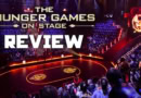The Hunger Games on Stage theatre review with a circular performance area and audience seating.