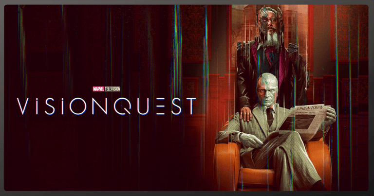 VisionQuest Premiere Marvel TV series promotional poster