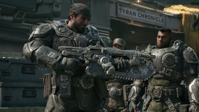 Marcus and Dom in 'Gears of War: E-Day'